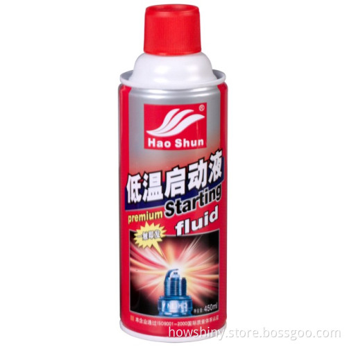 Low Temperature Starting Fluid